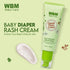 WBM Baby Diaper Rash Cream, 80GWBM Baby Diaper Rash Cream, 80g – Soothing & Protective Ointment for Delicate Baby Skin