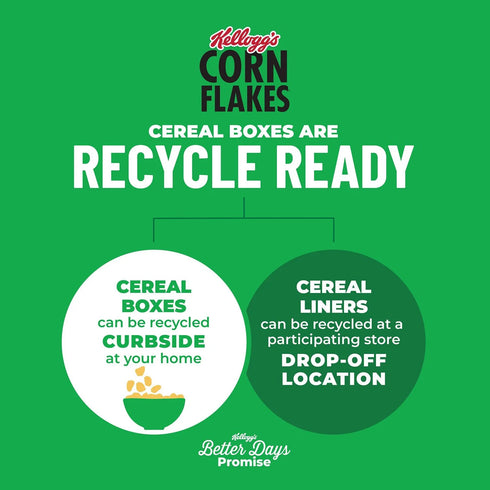 Kellogg's Corn Flakes Breakfast Cereal, 43 oz