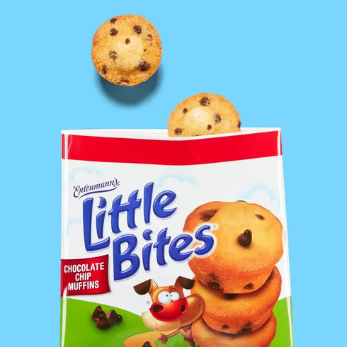 Little Bites Chocolate Chip Muffins, 1.65 oz., 20 Pack - Soft, Moist Mini Muffins with Rich Chocolate Chips, Perfect for Snacking, Lunchboxes, or Parties