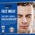 WBM Care Men Deep Cleanse Charcoal Face Wash – Daily Facial Cleanser for All Skin Types, 5.29 oz