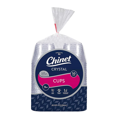 Chinet Crystal Cups, 9 oz./100 ct.