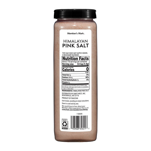 Member's Mark Himalayan Pink Salt, 38 oz