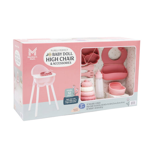 Member's Mark Baby Doll MealTime Set with Accessories