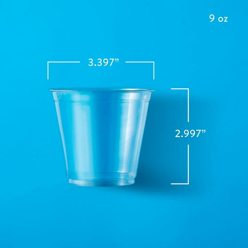 Member’s Mark Clear Plastic Cups, 9 oz., 264 Count | Disposable Party & Beverage Cups