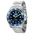 Invicta Mens Pro Diver Automatic Watch with Silver-Tone Case and Blue Dial 44mm