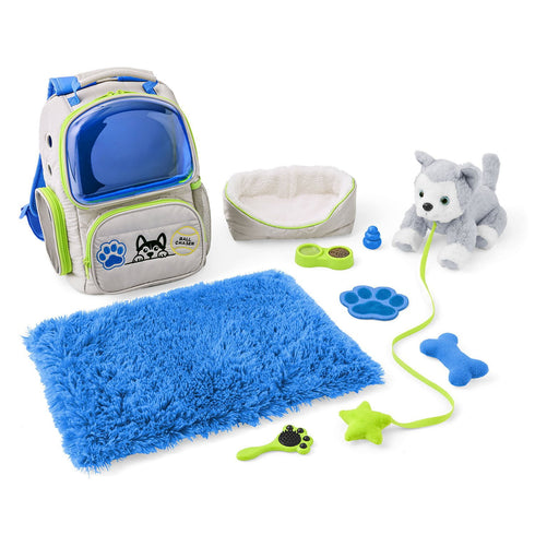 Member’s Mark Kids Space Capsule Pet Carrier Set, 10-Piece – Fun & Interactive Pet Play Set