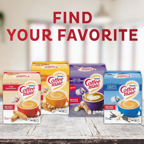180 Count Box - Nestle Coffee-mate Coffee Creamer Singles