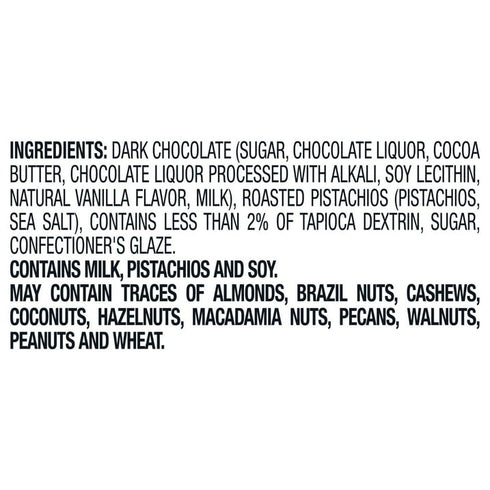 Members Mark Dark Chocolate Covered Roasted Pistachios, 22 oz.