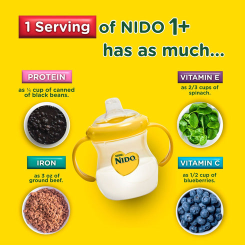 Nestle NIDO 1+ Toddler Milk Beverage, 4.85 lb.