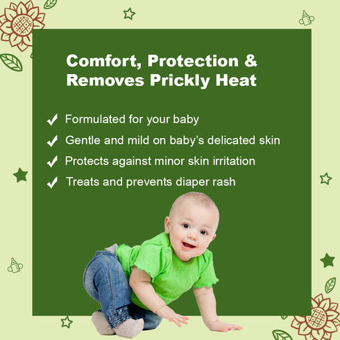 WBM Baby Care Talc Free Baby Powder, Natural & Non-Irritating Skin Care Baby Powder