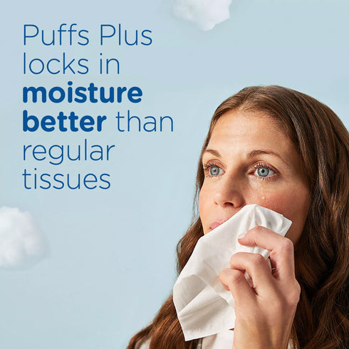 Puffs Plus Lotion Facial Tissues, 12 pk./56 tissues per box