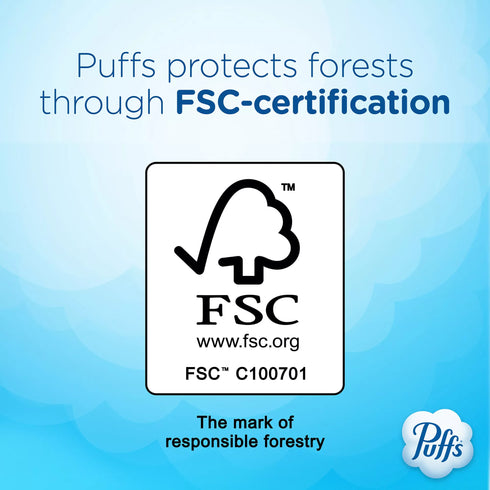 Puffs Ultra Soft Facial Tissues, 12 pk./56 tissues per box