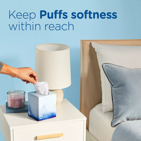 Puffs Ultra Soft Facial Tissues, 10 pk./124 tissues per box