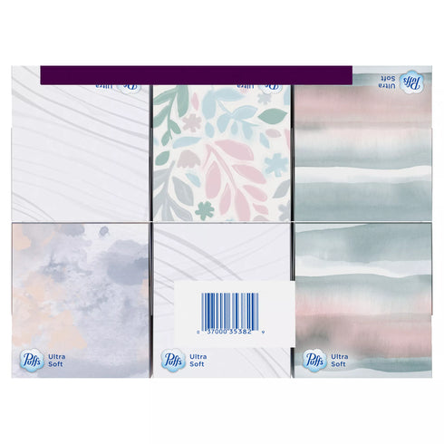 Puffs Ultra Soft Facial Tissues, 12 pk./56 tissues per box