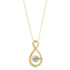 1.50 CT Dancing Diamond Pendant in 14K Gold