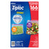 Ziploc Storage Slider Variety Pack, 166 ct.
