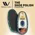 WBM Shoe Instant Shine Sponge – Neutral Color, Quick No-Buff Shoe Polisher, 0.37 oz