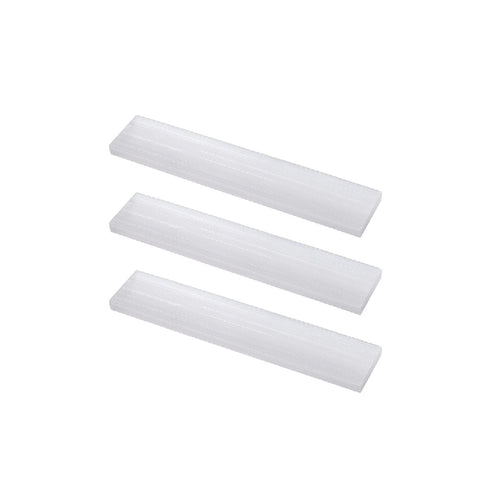 Selenite Charging Plate Ruler 6-8 inch - 3 Pcs | HIMALAYAN GLOW