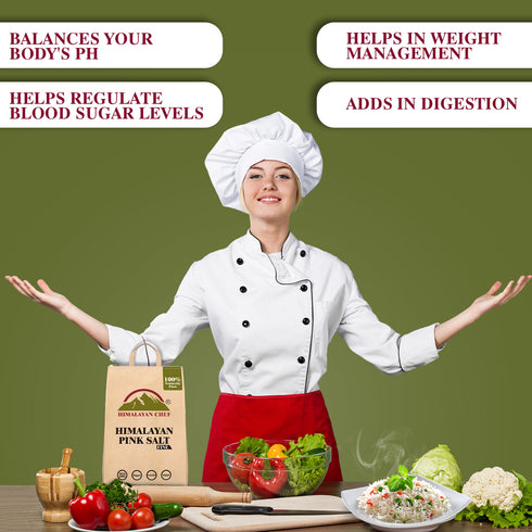 Himalayan Chef Pink Salt Fine - 5 lbs Bag