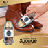 2 Pcs Premium Instant Shoe Shine Sponge (Brown, Neutral) - 11ml Each, Shoe Cleaner for Polishing, Buffing & Restoring Shine, Convenient & Easy to Use