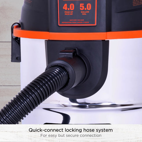 Black + Decker 5 Gallon Wet/Dry Vacuum