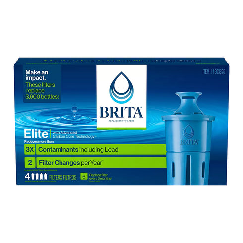 Brita Elite Replacement Water Filter, 4 ct.