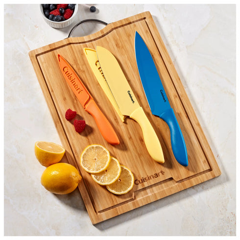 Cuisinart Advantage 10-Pc. Ceramic Coated Cutlery Set - Bright