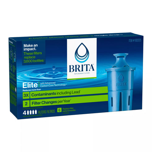 Brita Elite Replacement Water Filter, 4 ct.