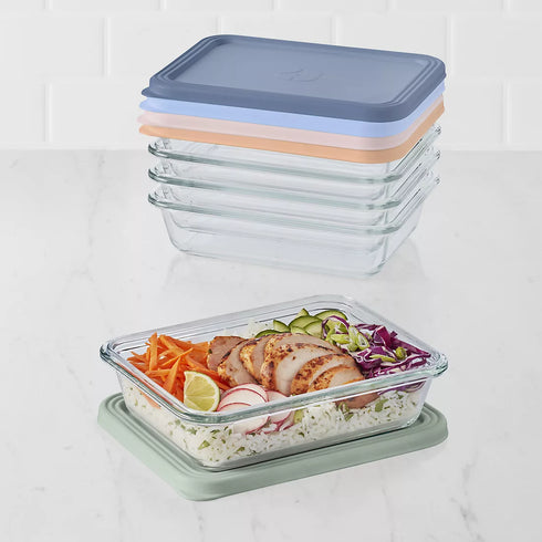 Ello Everyday Glass Meal Prep Set, 10-Pc.