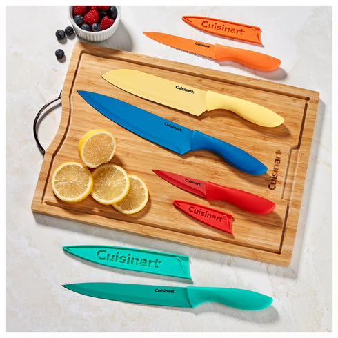 Cuisinart Advantage 10-Pc. Ceramic Coated Cutlery Set - Bright