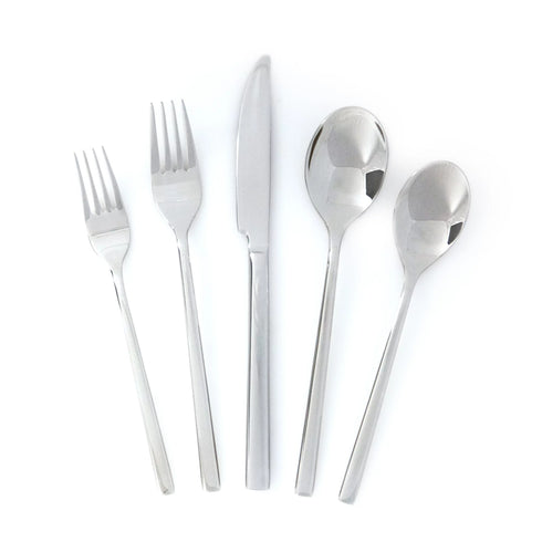 Berkley Jensen Stainless Steel Modern Flatware Set, 20-Pc.