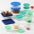 Anchor Hocking 30 pc. Glass Food Storage Set with SnugFit Lids - Clear