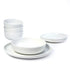 Berkley Jensen 8" Porcelain Dinner Bowls, 8 pk. - White