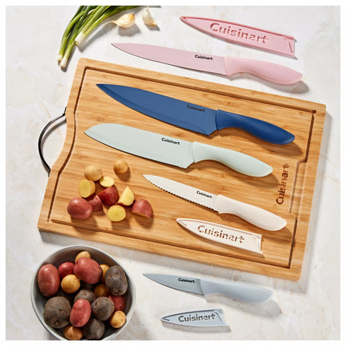 Cuisinart Advantage 10-Pc. Ceramic Coated Cutlery Set - Pastel