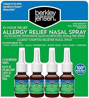 Berkley Jensen 24-Hour Allergy Relief Nasal Spray, 4 ct