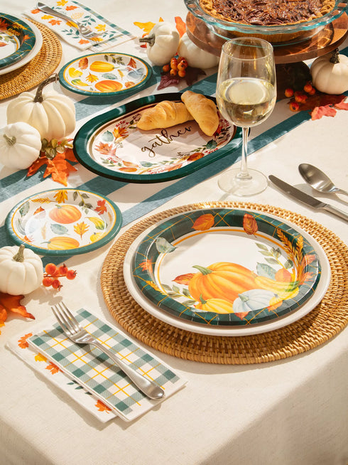 Artstyle Autumn 10" Paper Plates, 80 ct.