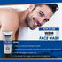 WBM Care Men Deep Cleanse Charcoal Face Wash – Daily Facial Cleanser for All Skin Types, 5.29 oz