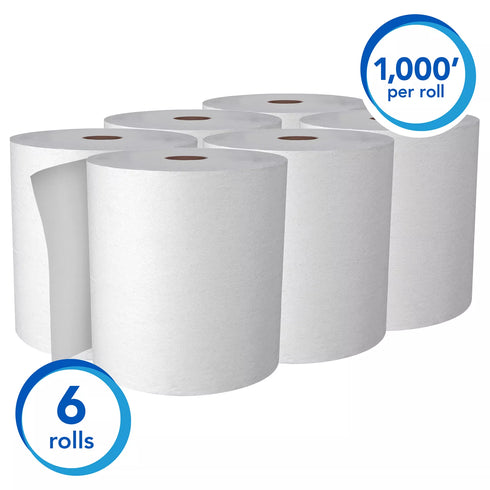 Scott Dispenser Hard Roll Paper Towels, 6 pk.