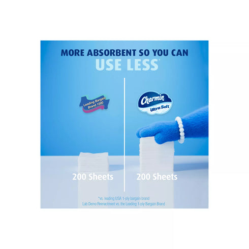 Charmin Ultra Soft Mega Roll Toilet Paper, 32 pk./224 sheets per roll