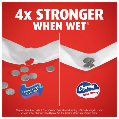 Charmin Ultra Strong Mega Roll Toilet Paper, 32 pk./220 sheets per roll