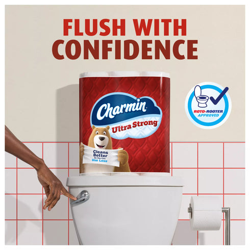 Charmin Ultra Strong Mega Roll Toilet Paper, 32 pk./220 sheets per roll