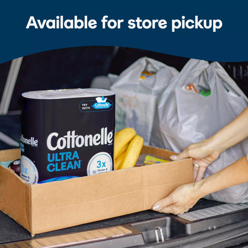 Cottonelle Ultra Clean Strong Toilet Paper, 36 ct./sheets per roll