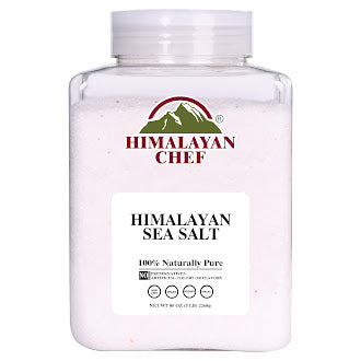 Himalayan Chef Sea Salt Fine Grain, 5 lbs Jar