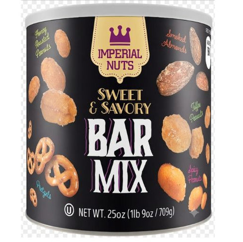 WBM Imperial Nuts Bar Mix – Wasabi Sweet & Spicy 35oz – Dried Fruit & Nut Variety Pack with Almonds, Peanuts & Wasabi Peas