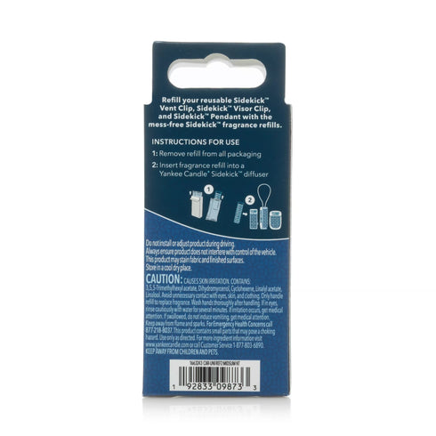 Yankee Candle Midsummer's Night Sidekick Vent Clip Fragrance Refill Kit