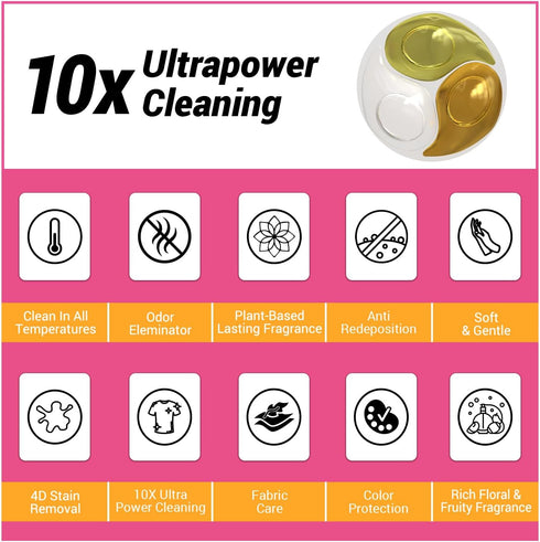 WBM Laundry Detergent Pods | Luxury Amber Fall Scent