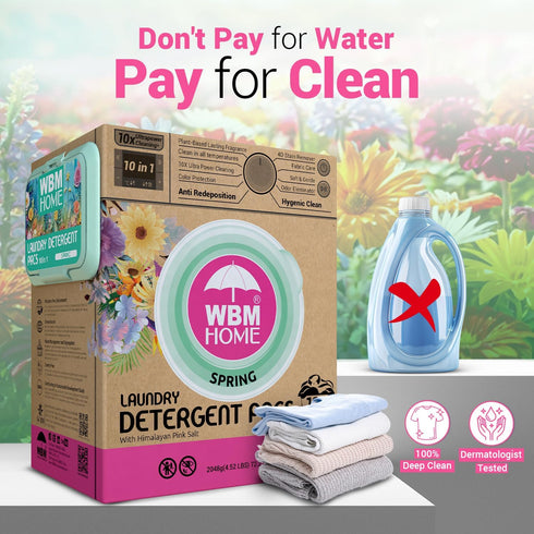 WBM Laundry Detergent Pods | Luxury Spring Scent