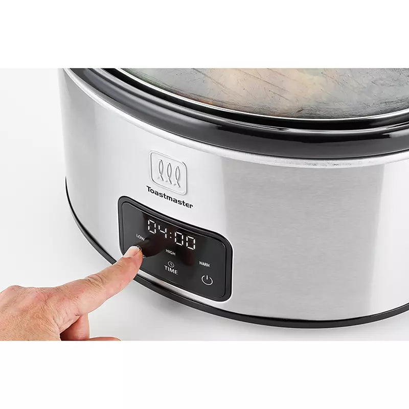 Toastmaster Programmable Slow Cooker | 6-Quart Digital – WBM MART